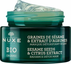 Nuxe Masker Bio Organic Graines de SA c same  Extrait DAgrumes Masque DA c toxifiant A 0clat
