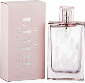 Burberry Brit Sheer Eau De Toilette Spray 50 ml for Women