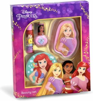 Disney Princess - Beauty Set - Lipbalm + Nagellak + Lipgloss + Spiegel
