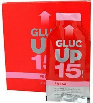 Gluc Up Gluco Up Fresa 15g X 10 Sticks Faes Pharma