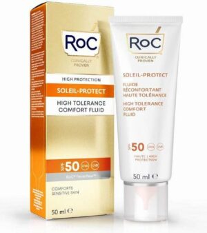 Soleil-protect High Tolerance Comfort Fluid Spf50 - Opalovaci Fluid Na ObliAej 50ml By Roc 50 Ml