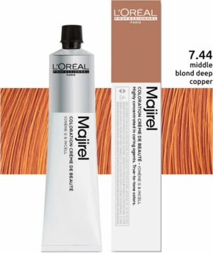 Majirel Ionene G Coloring Cream By L'oreal #7.44-50ml