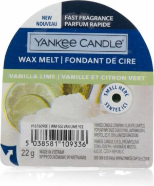 Wax Melt Geurwas Vanille Limoen 22g