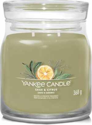 Yankee Candle - Sage & Citrus Signature Medium Jar