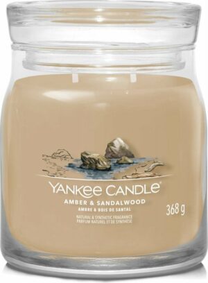 Yankee Candle - Amber & Sandalwood Signature Medium Jar