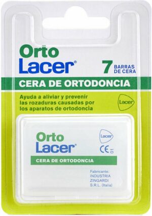 Orthodontische was Lacer Protectora de Rozaduras (7 Unidades)
