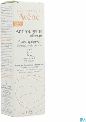 Avene Anti Rougeurs Jour Crème Hydratante Protectrice SPF 30 - 40 ml