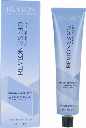Permanente Kleur Revlon Revlonissimo Colorsmetique High Coverage Nº 8.12 Blond 60 ml