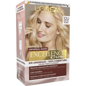Paris Excellence Creme Universal Nudes Tint #10u-lightest Blonde 5 U By L'oreal 5 Pcs