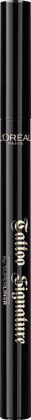 Tattoo Signature Superliner By L'oreal #01-black