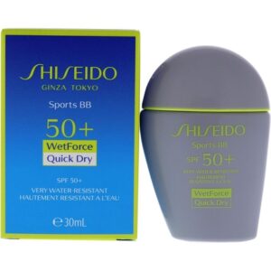 Shiseido WetForce Quick Dry Sports BB SPF 50   Medium Dark  30 ml