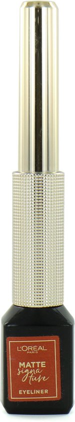 LOreal Paris Matte Signature Eyeliner From Superliner   Matte Liquid Eyeliner   Waterproof   07 Copper   Brown