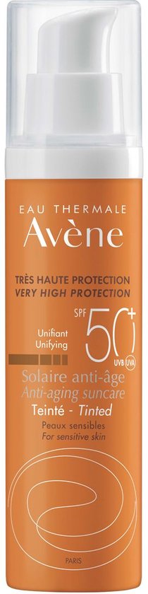 Avene Solar Anti aging Color Spf50   50ml
