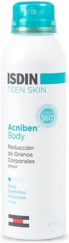 Acne-behandeling Isdin Acniben Spray Rug (150 ml)