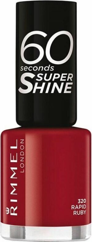 Rimmel London 60 Seconds Nagellak - 320 Rapid Ruby