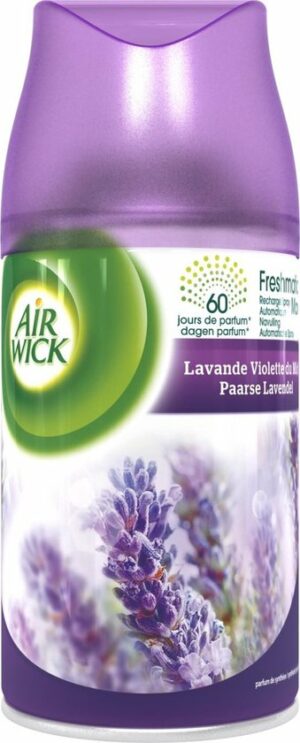 6 x Air Wick Purple Lavender Meadow Air Freshener, Freshmatic Auto Spray, Refill 250 ml