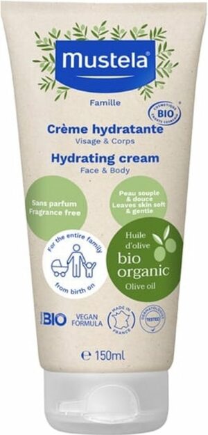 Mustela Bébé Bio Crème Hydratante 150ml