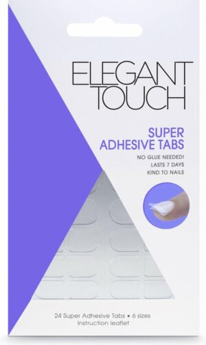 Adhesives Elegant Touch Super Adhesive False nails (24 pcs)
