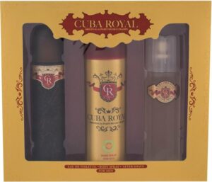 Cuba - Cuba Royal Gift Set 100 Ml Edt, After Shave (After Shave) Royal 100 Ml And 200 Ml Royal Deospray