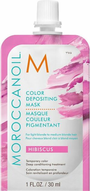 Moroccanoil Color Depositing Mask Hibiscus - Haarmasker - 30ml