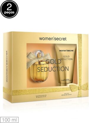 Women'secret Cadeauset Gold Seduction Dames 300 Ml 2-delig